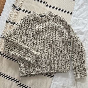 Theory hand knit sweater, size S